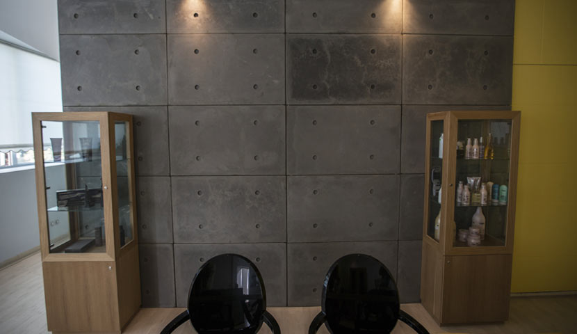 سنگ بتن اکسپوز صدر استون در طراحی داخلی