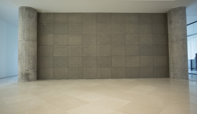 Modern Office Design with Sadr Stone Exposed Concrete Tiles