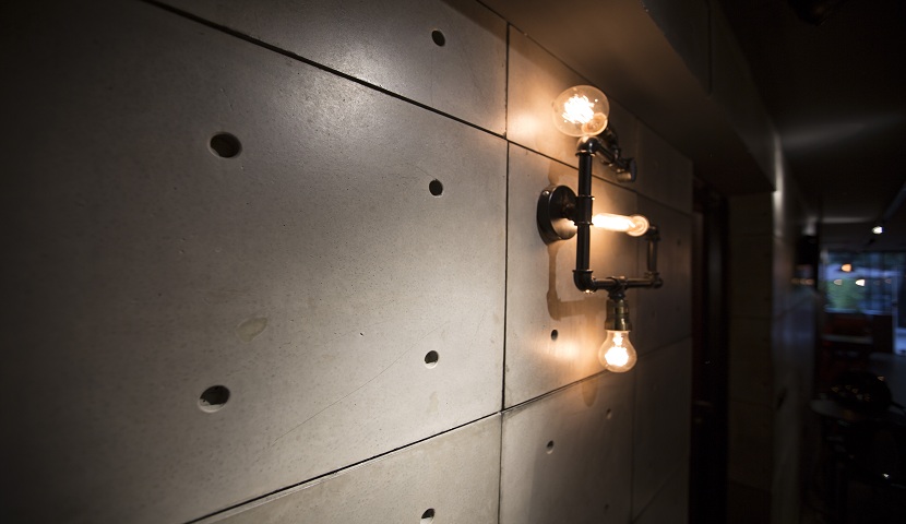  بتن اکسپوز صدراستون در طراحی کافه لاوا