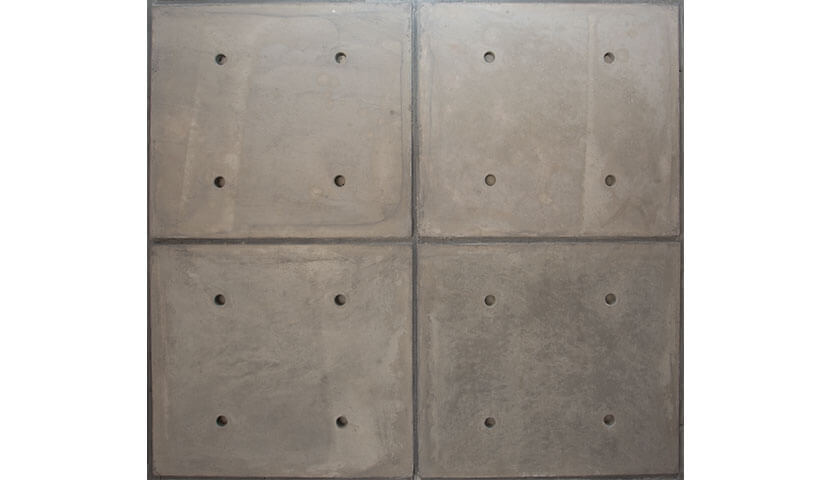 UHPC Exposed Concrete. Thickness: 1.5cm, Dimensions: 50 in 50 cm